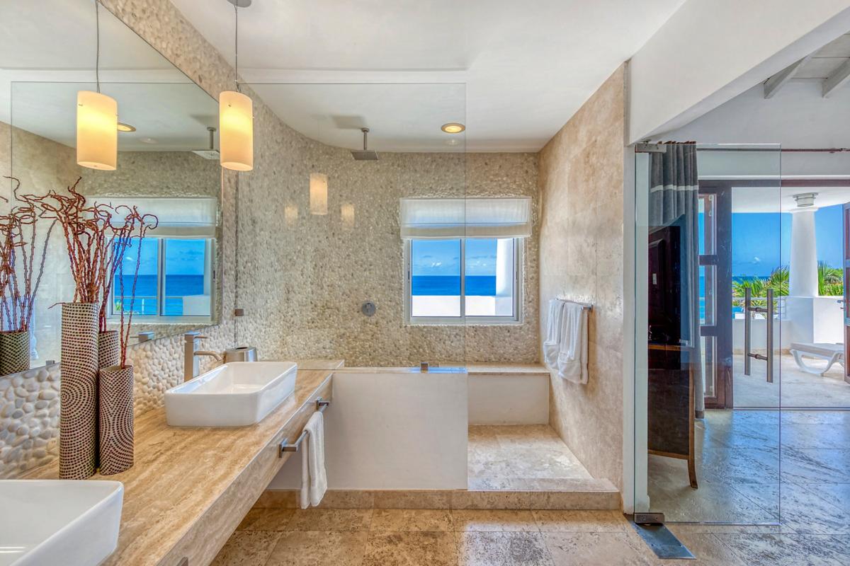 Pool Villa rental St Martin - Bathroom 3